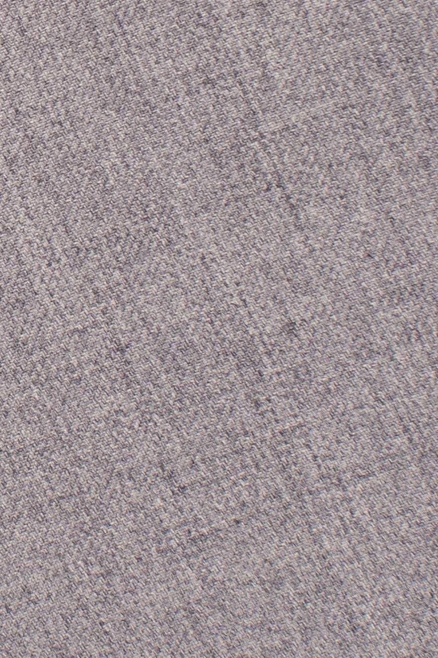 Bradley Heather Grey Luxury Wool Blend Suit Pants Plain Front