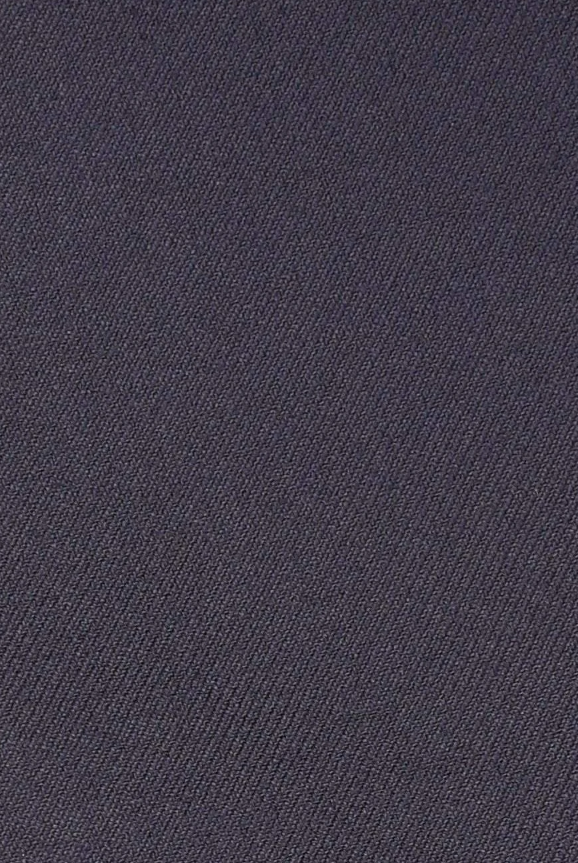Bradley Midnight Navy Luxury Wool Blend Plain Front Suit Pants With Satin Stripe