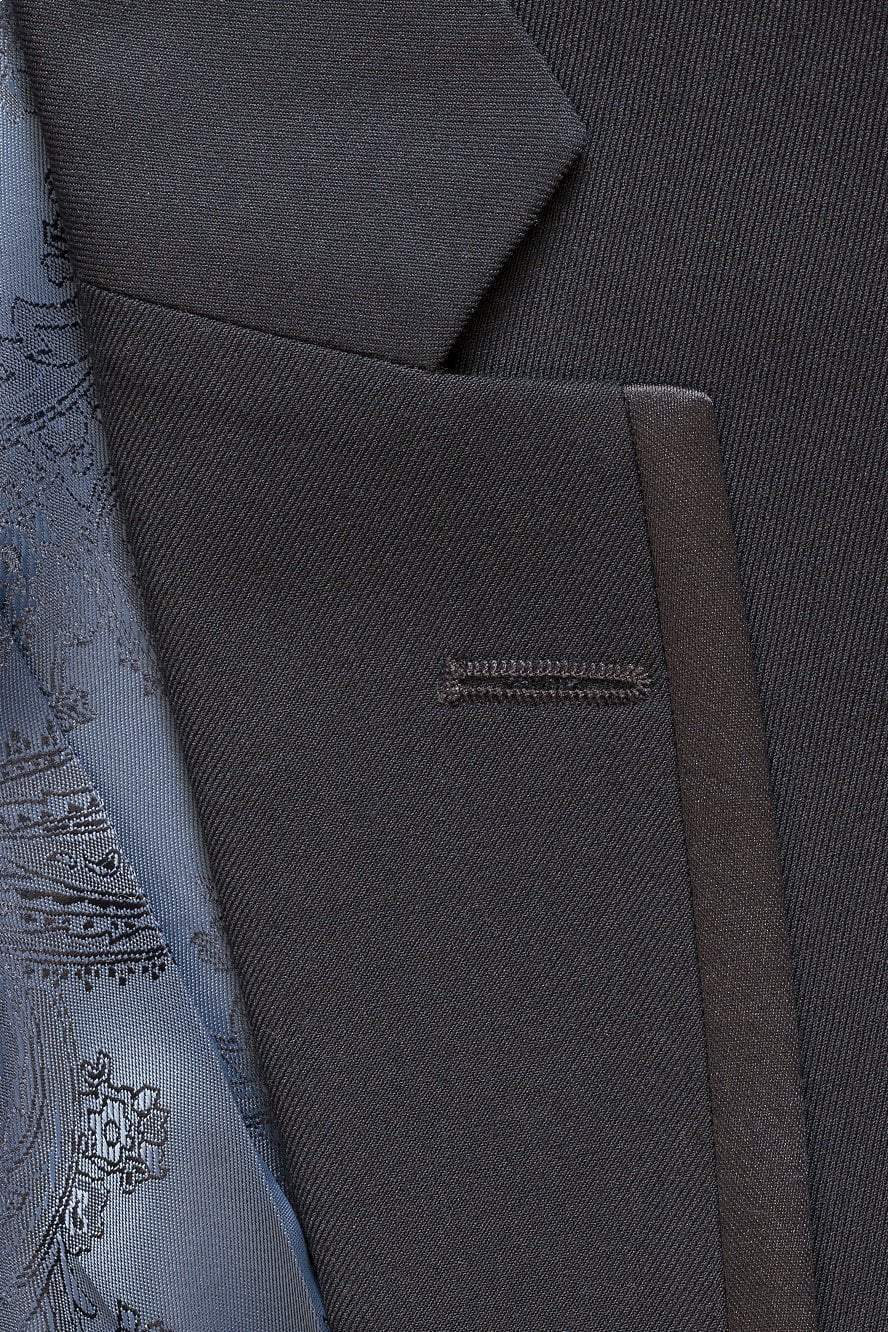 Edge Midnight Navy Tuxedo Jacket Notch Lapel Separates