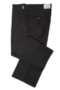 Ethan Black Super 150s Luxury Viscose Blend Tuxedo Pants Mens Rental
