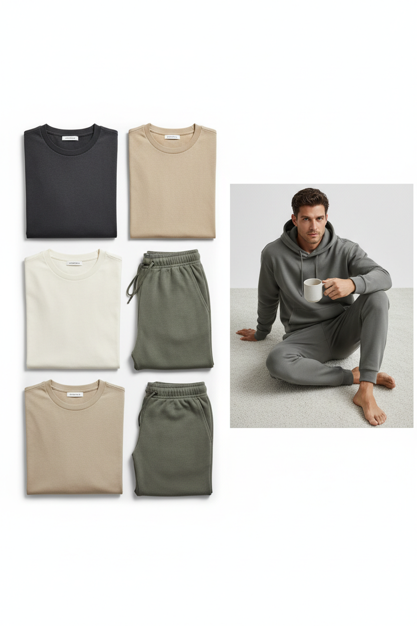 Men's Modern Loungewear Capsule Set