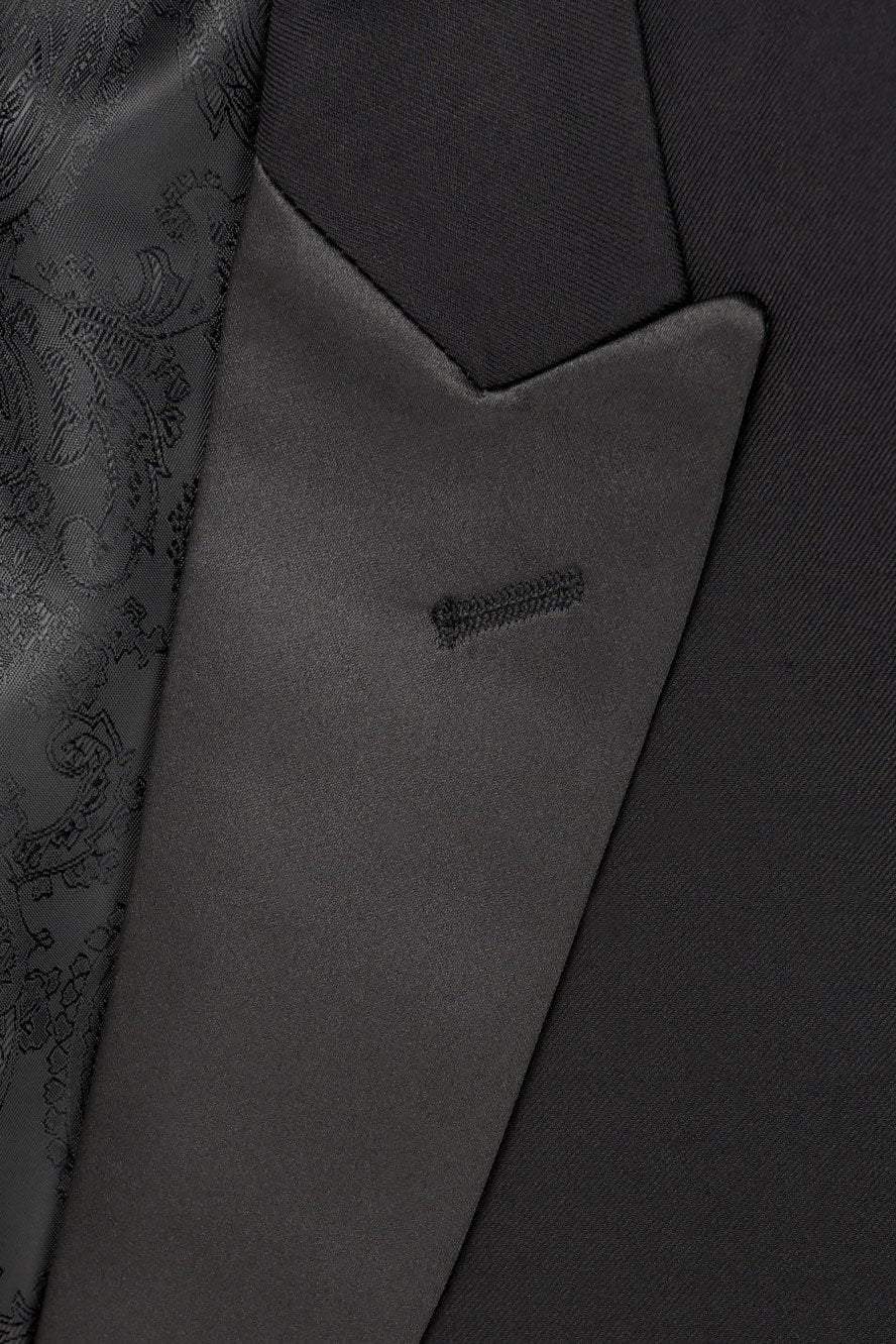 Milan Black Tuxedo Jacket Peak Lapel Separates Collection